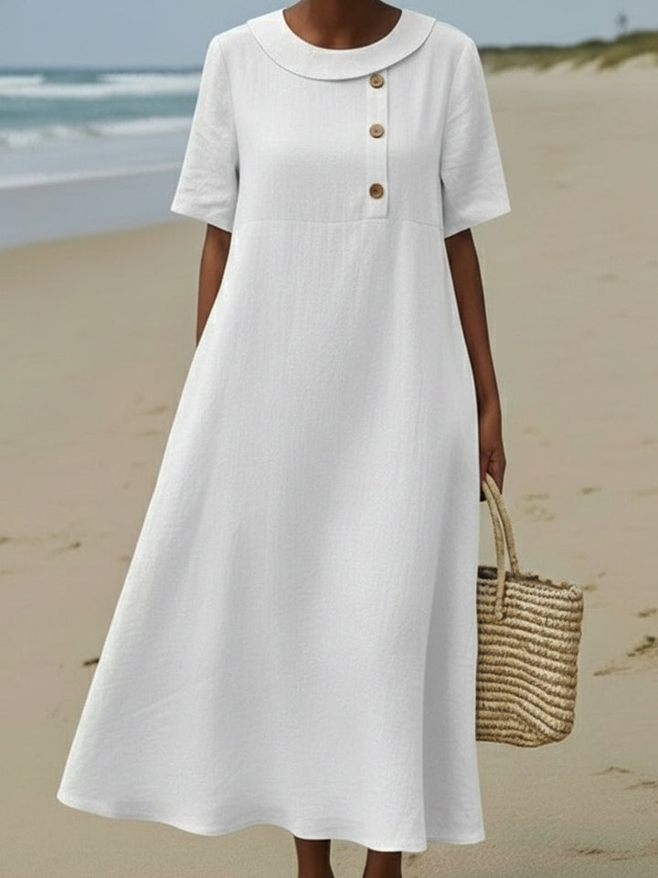 Lena | Everyday Button Dress