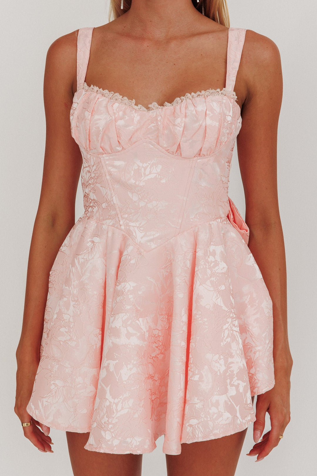 All To You | Statement Romper - Pink