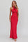 Honeymoon | Backless Halterneck Maxi Dress