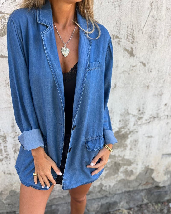 Ivey | Casual Denim Blazer