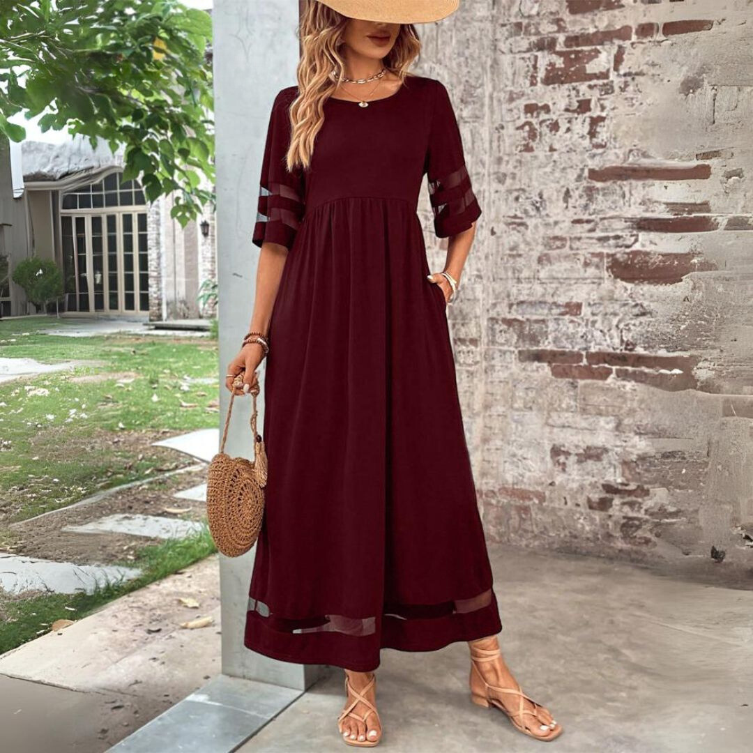 Aubrey | Flattering Midi Dress