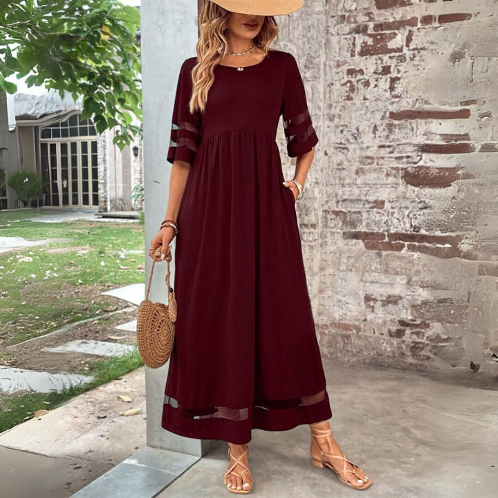 Aubrey | Flattering Midi Dress