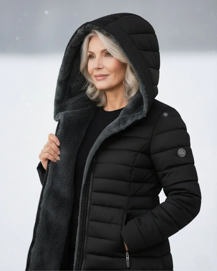 Olivia | Winter jacket with a warm hood