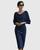 Isméria | Draped Batwing Midi Dress