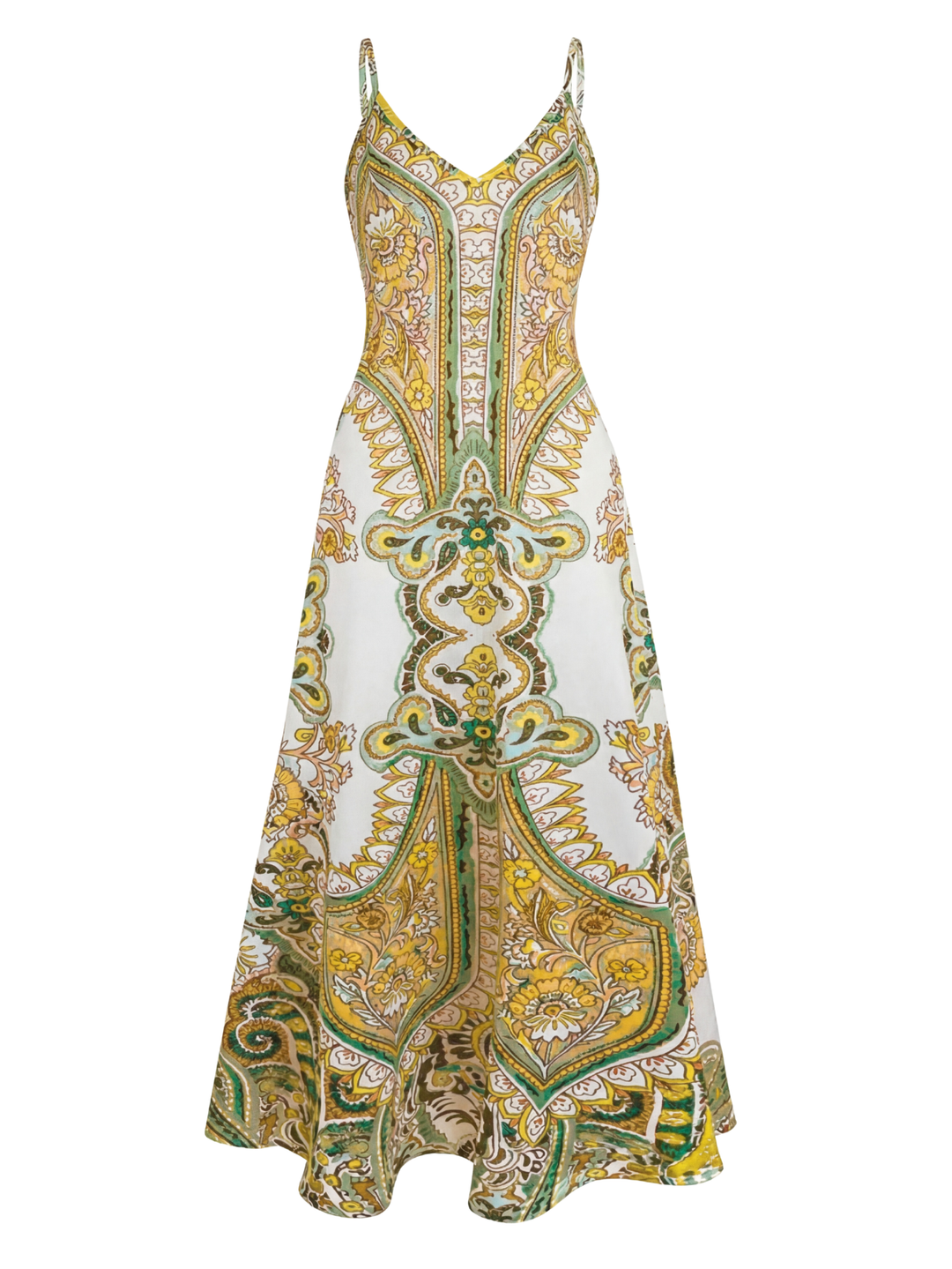 Ottilie | Boho Floral Sleeveless Dress