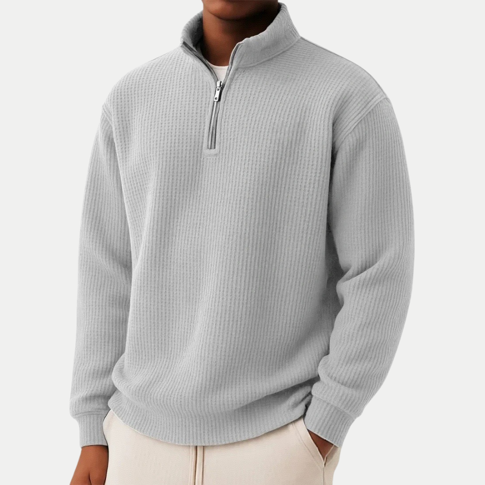 Harrison - Premium Quarter-Zip Sweater