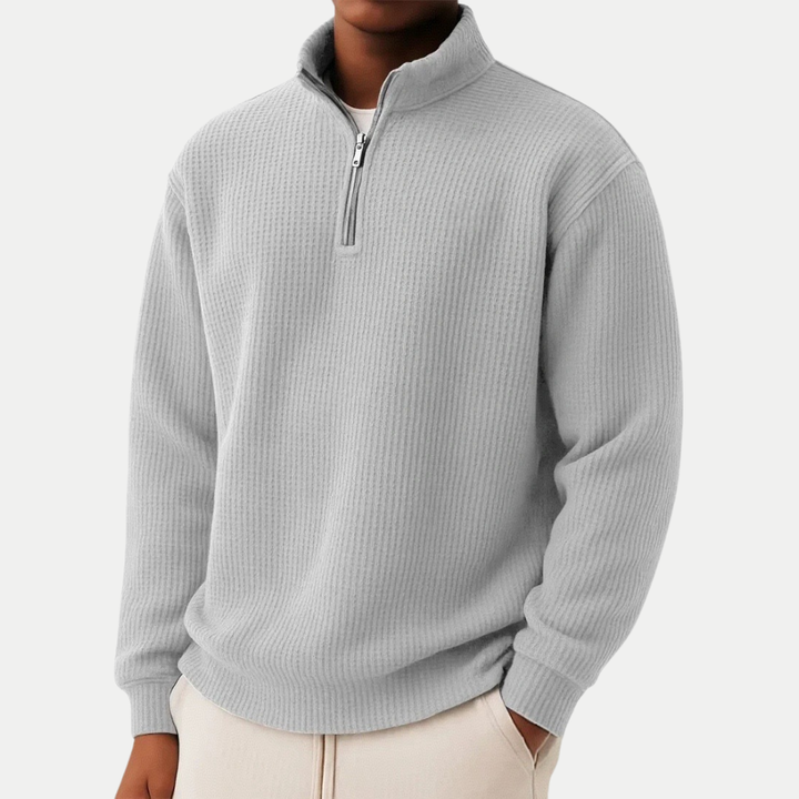 Harrison - Premium Quarter-Zip Sweater