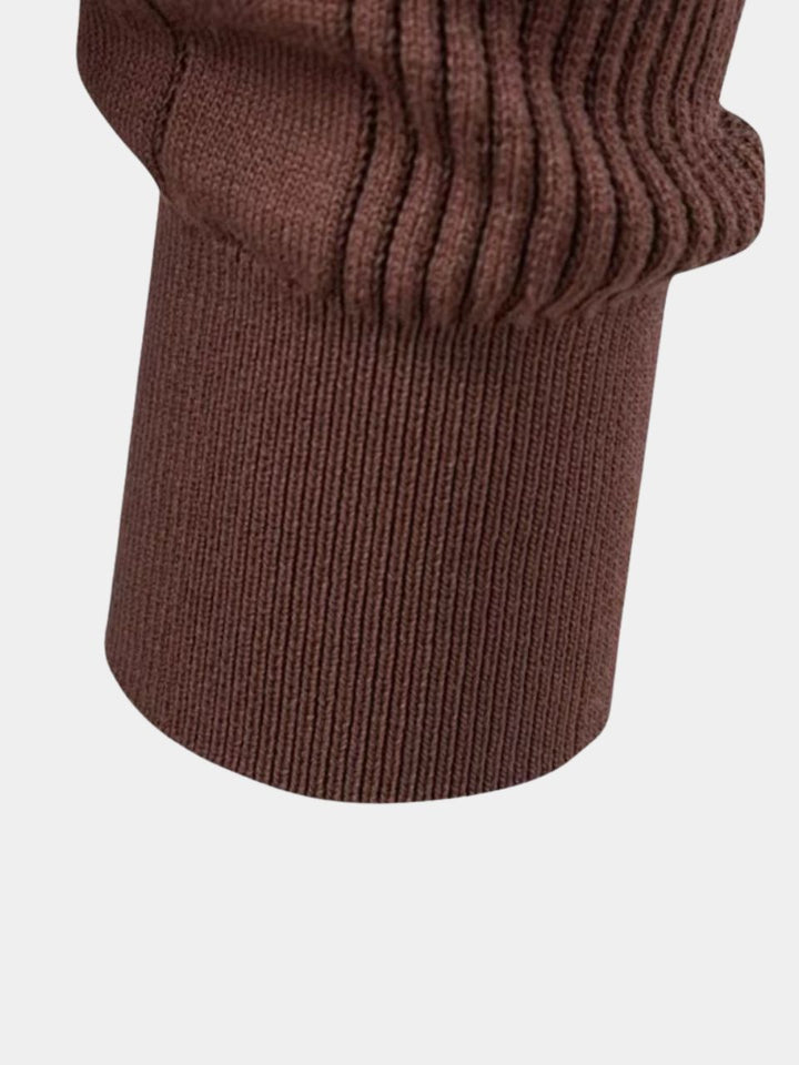 Riverton | Vertical Ridge Knit Sweater