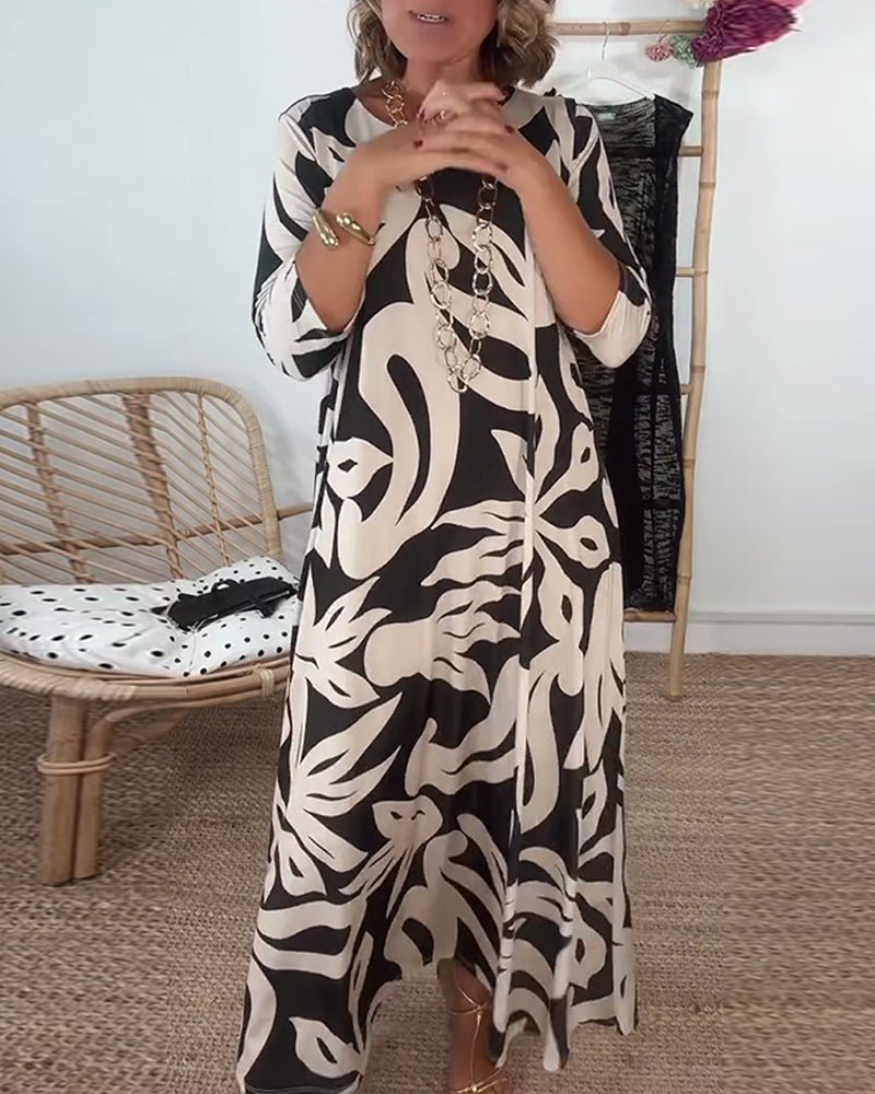 Gwyneth | Elegant Maxi Comfort Dress