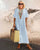 Leilany | Embroidered Cotton-Linen Dress