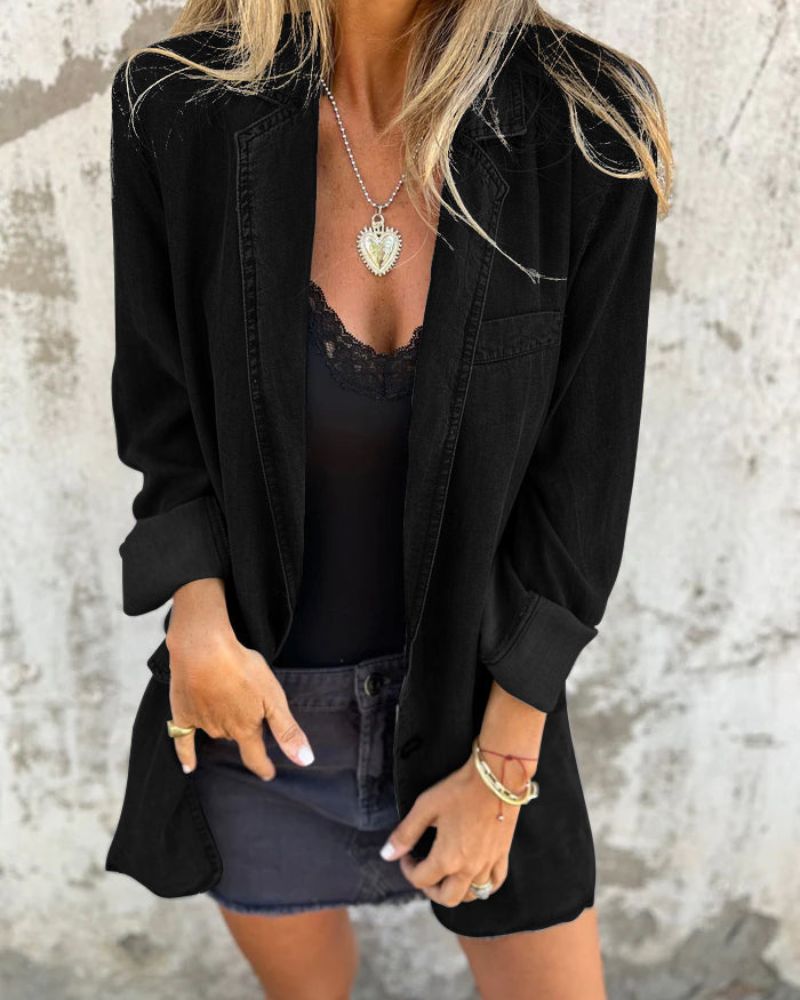Ivey | Casual Denim Blazer