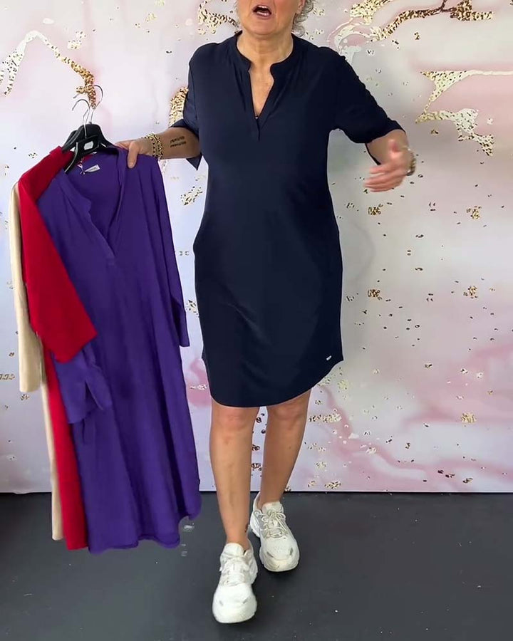 Hanneke | V-Neck Dress