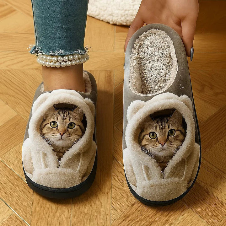 Mimi | Cozy Cat Slippers
