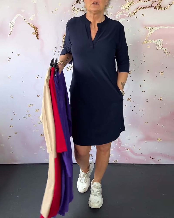 Hanneke | V-Neck Dress