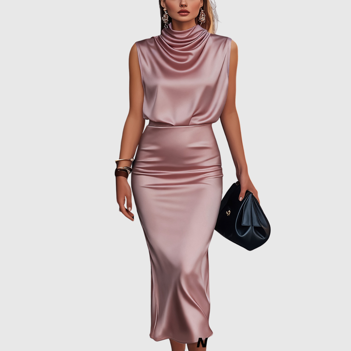 Edem | Satin Two-Piece Set