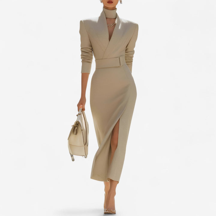 Adele - Structured Elegance Dress