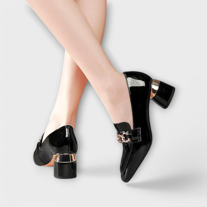 Krissy | Glossy Elegant Loafers