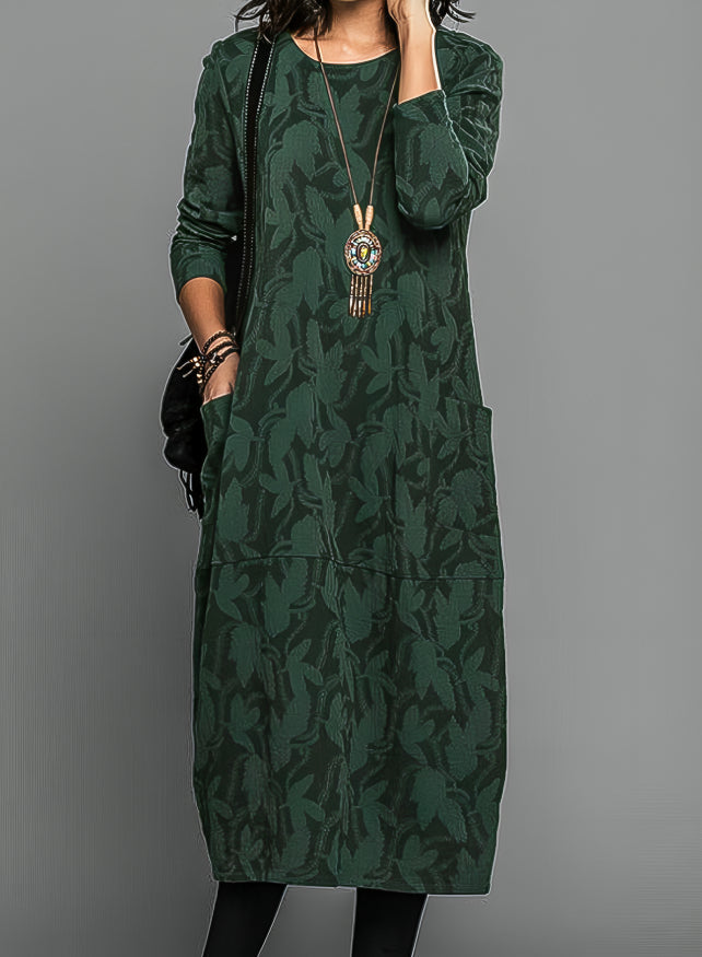 Eudora | Elegant Winter Comfort Dress