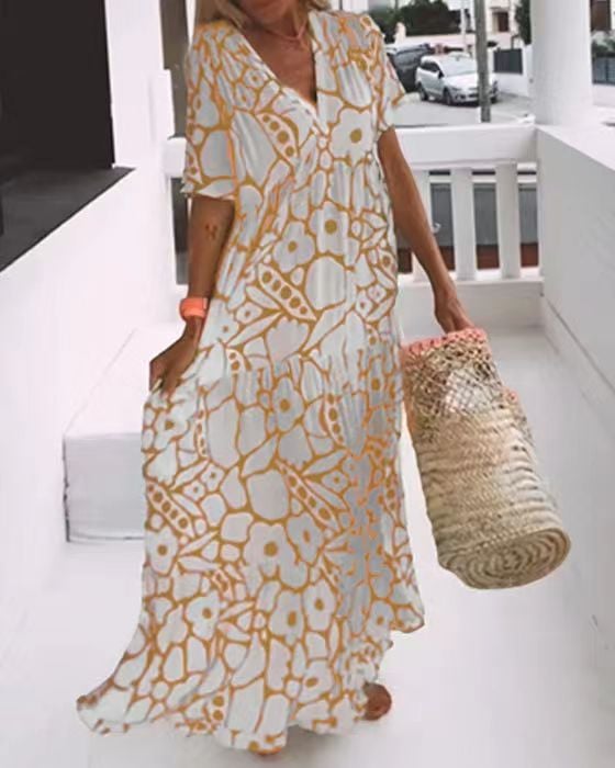 Isabella | Printed Day Charm Dress