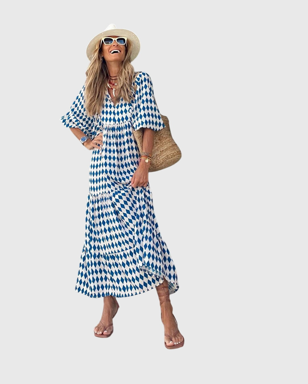Sarah | Boho Maxi Dress