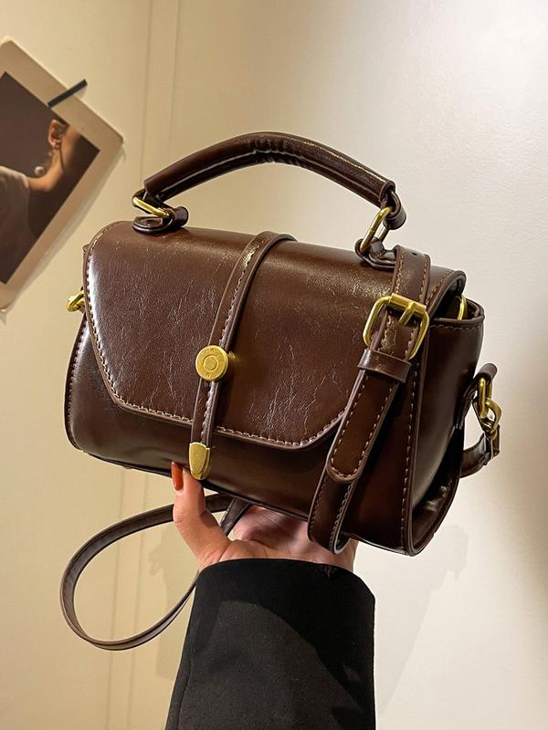 Avanlie | Contrast Stitch Shoulder Bag