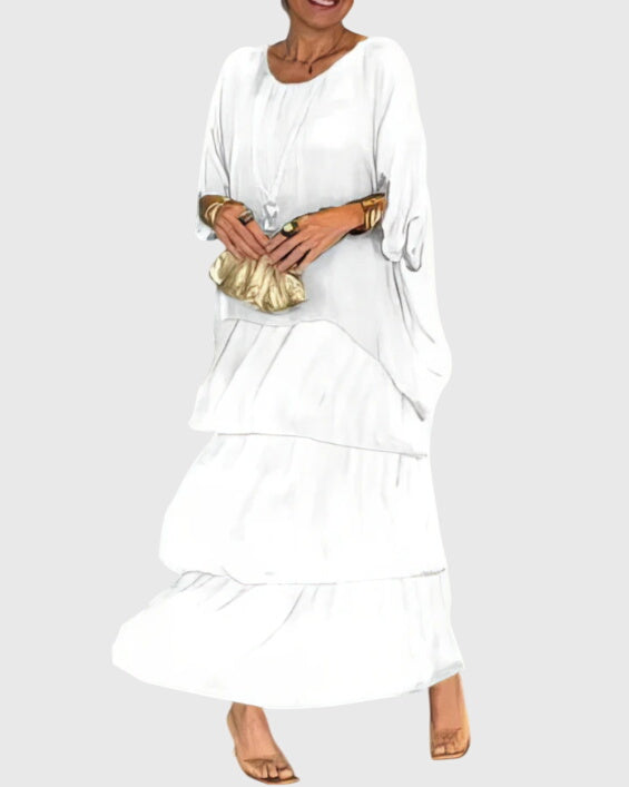 Susan | Long Flowing Elegant Dress