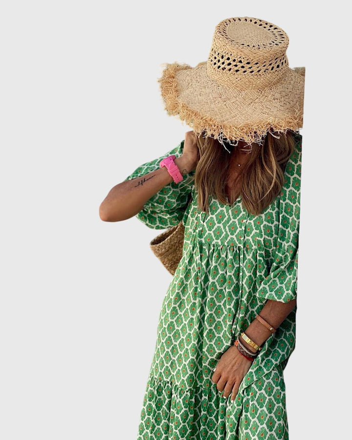 Sarah | Boho Maxi Dress