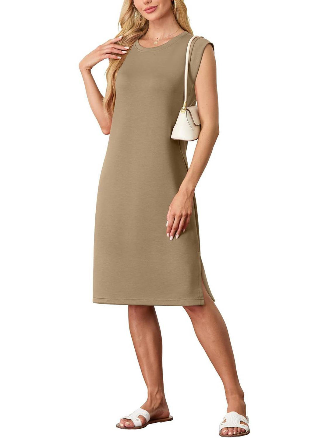 Debra | Relaxed Pocket Midi Dress