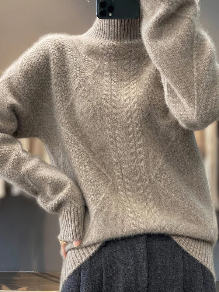 Lana |  Cashmere Turtleneck Sweater