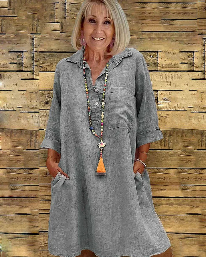 Reya | Effortless Summer Shirt Dress