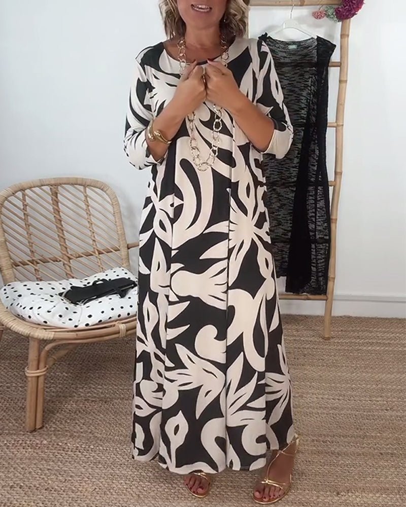 Gwyneth | Elegant Maxi Comfort Dress