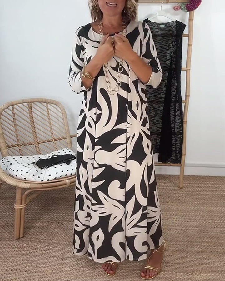 Gwyneth | Elegant Maxi Comfort Dress