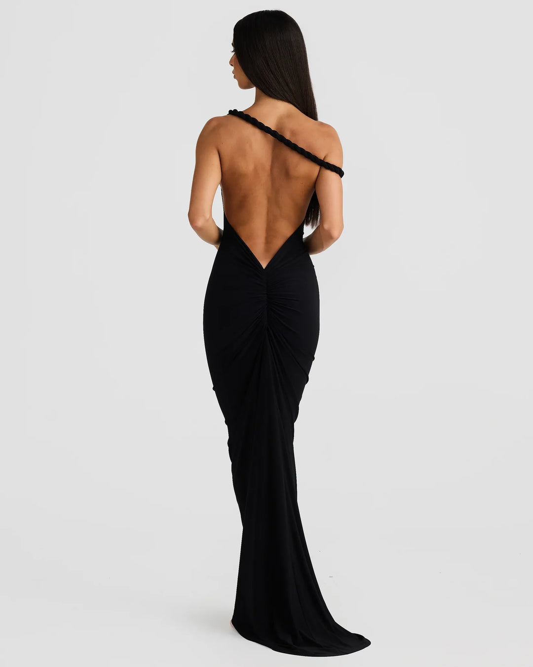 Alina | Silhouette-Shaping Evening Dress - Black