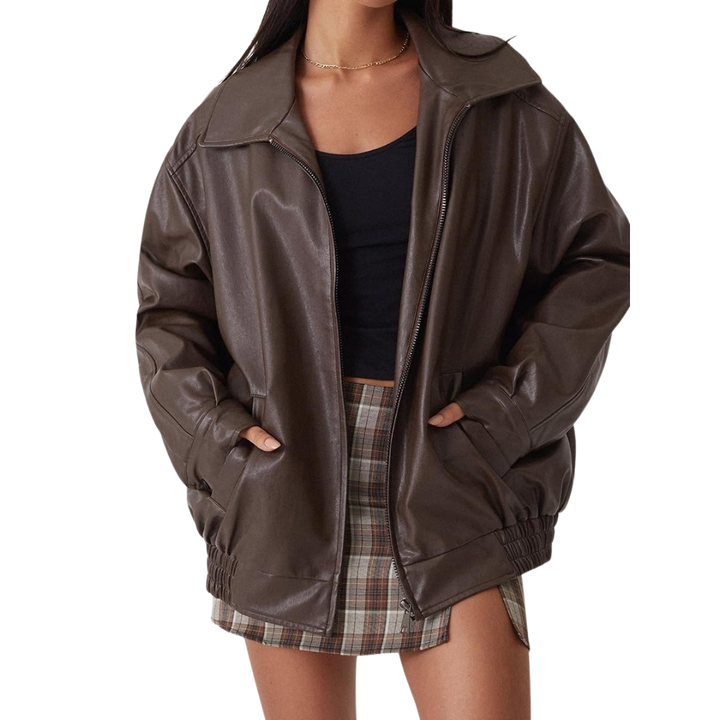 Arlo - Oversized Bomber Jacket