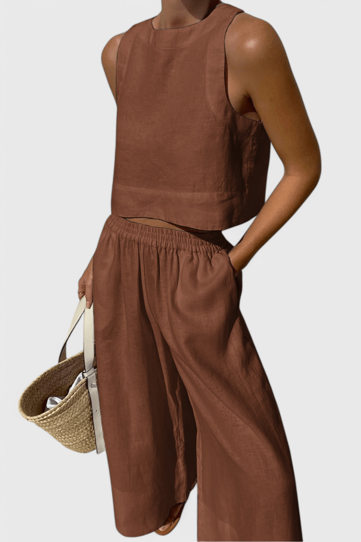 Avelina | Minimalist Linen Set