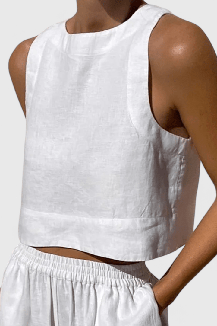 Avelina | Minimalist Linen Set