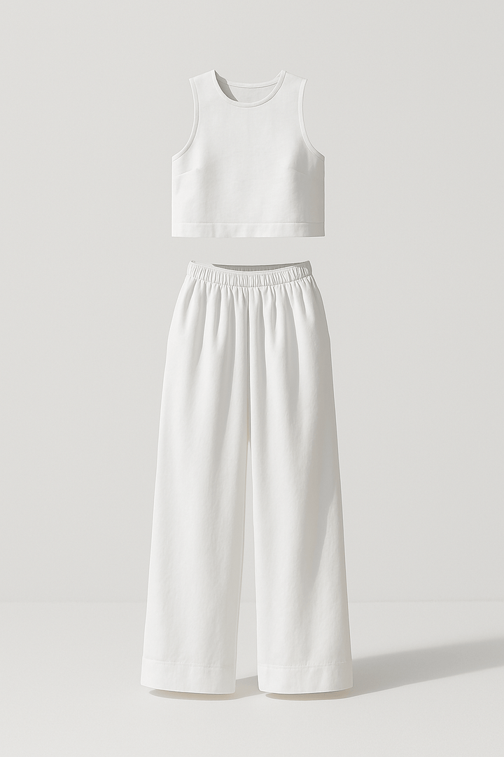 Avelina | Minimalist Linen Set
