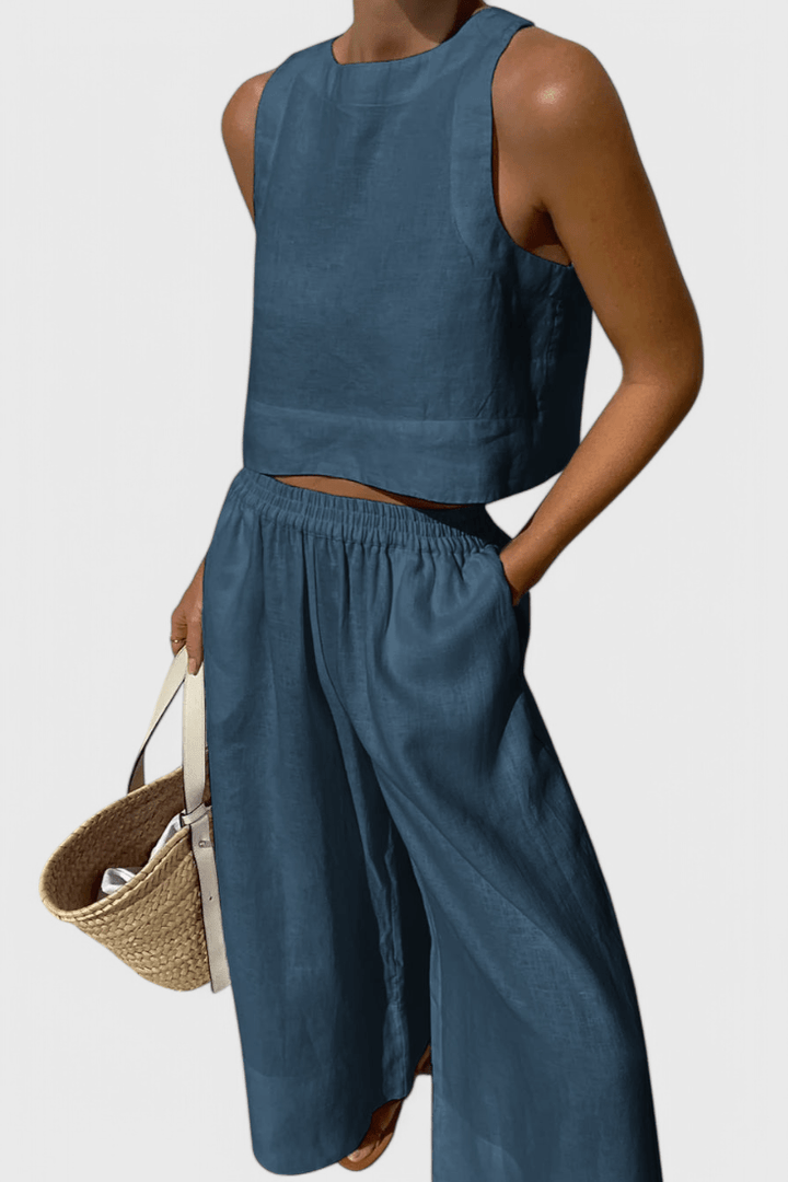 Avelina | Minimalist Linen Set