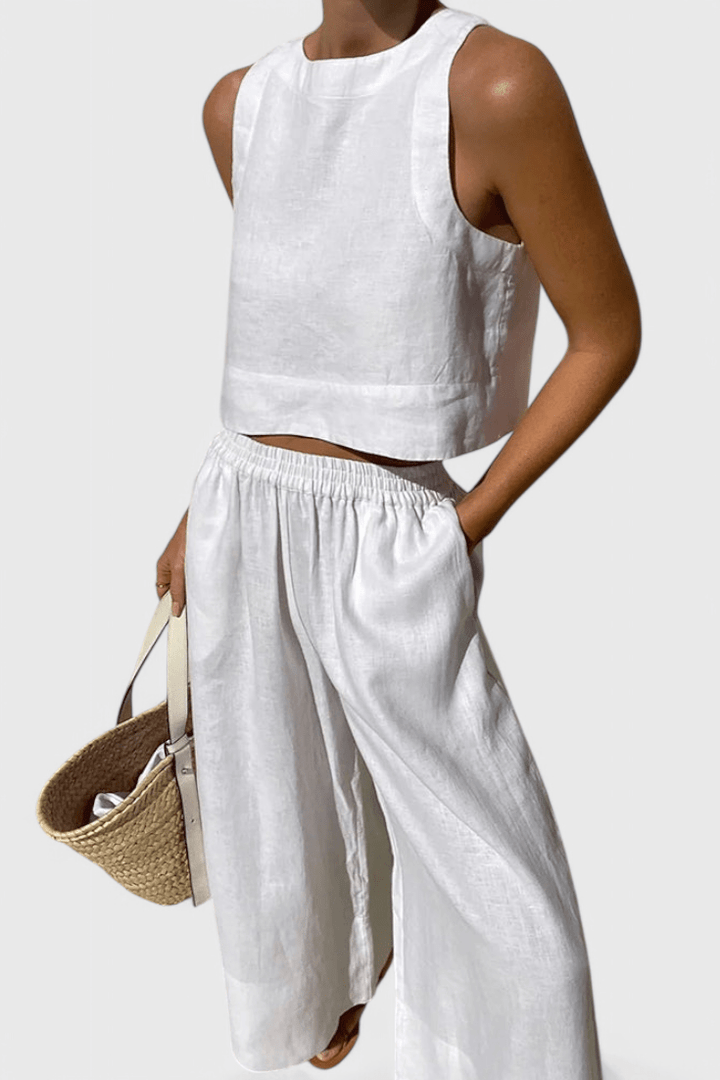 Avelina | Minimalist Linen Set