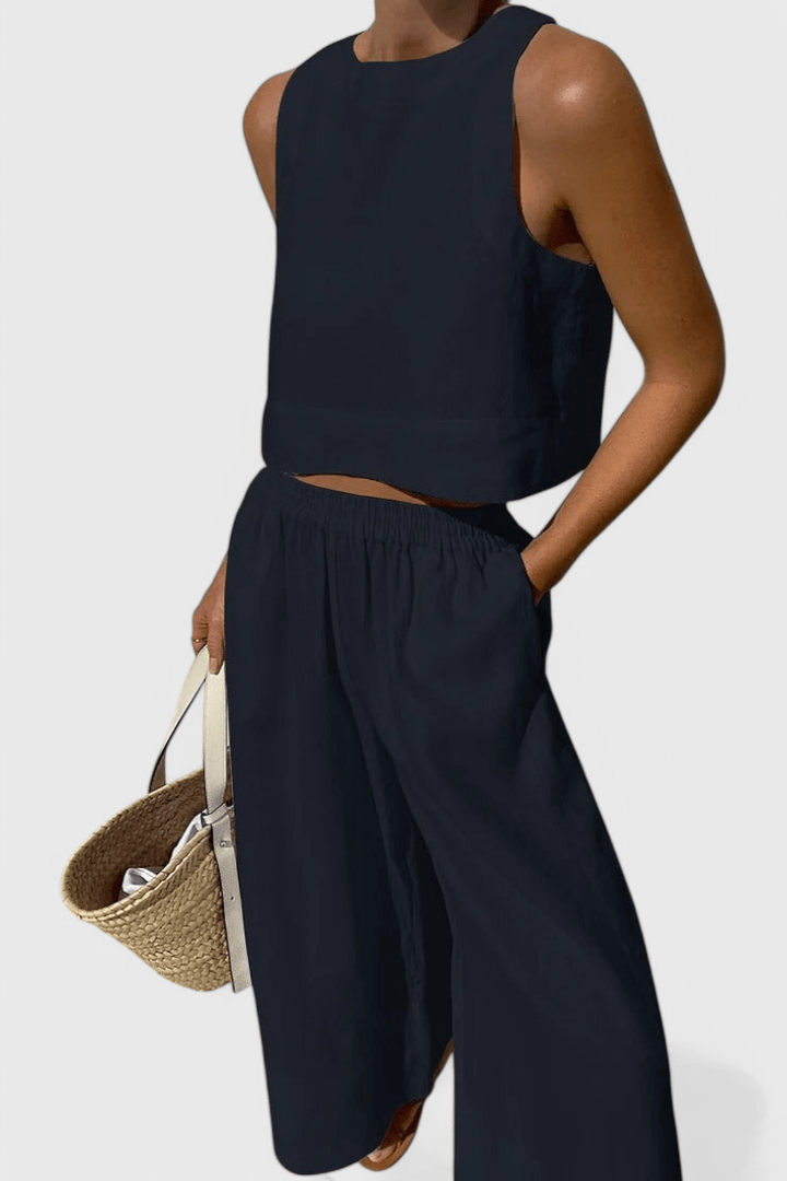 Avelina | Minimalist Linen Set