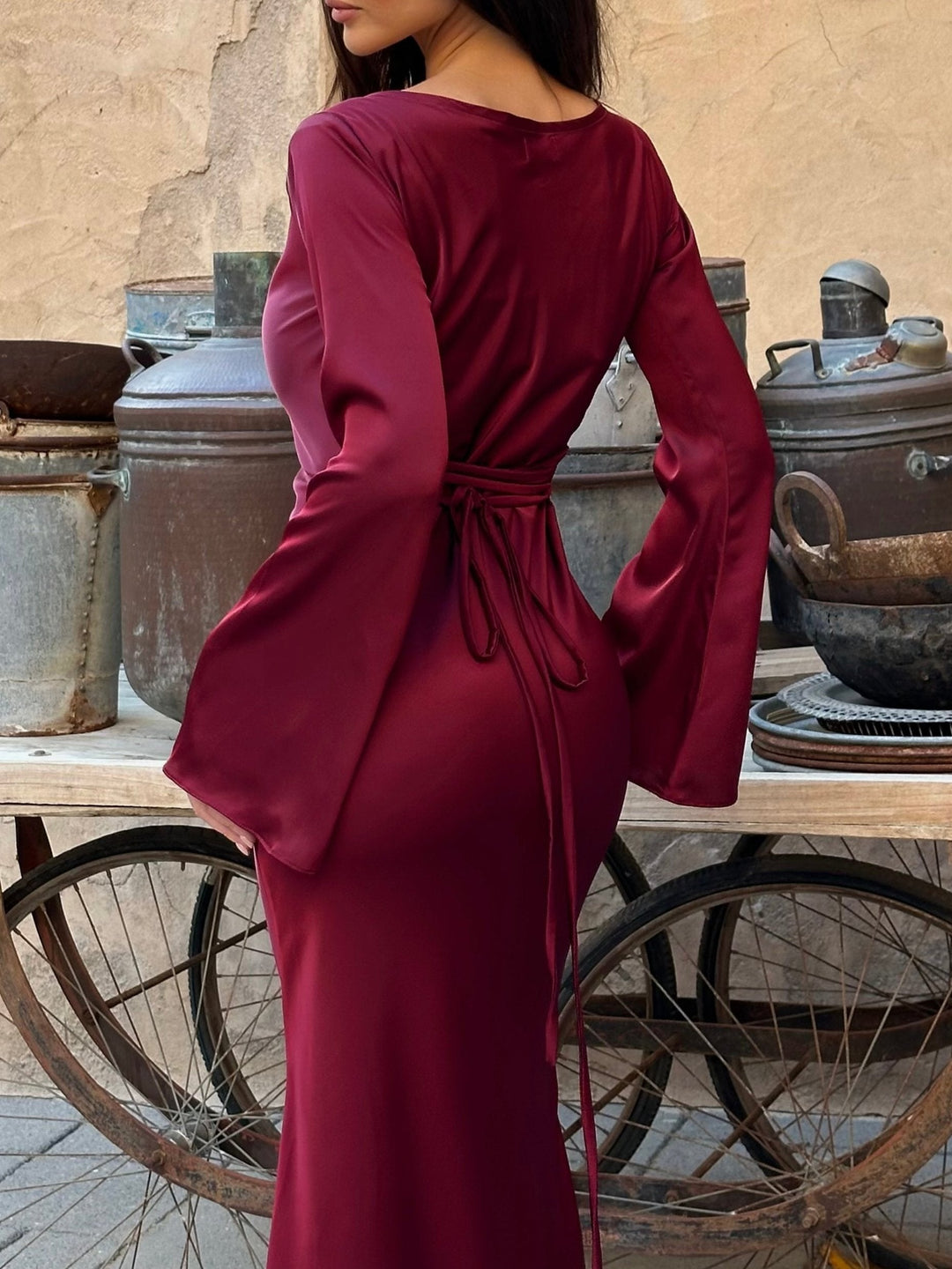 Anika | Long Sleeve Maxi Dress