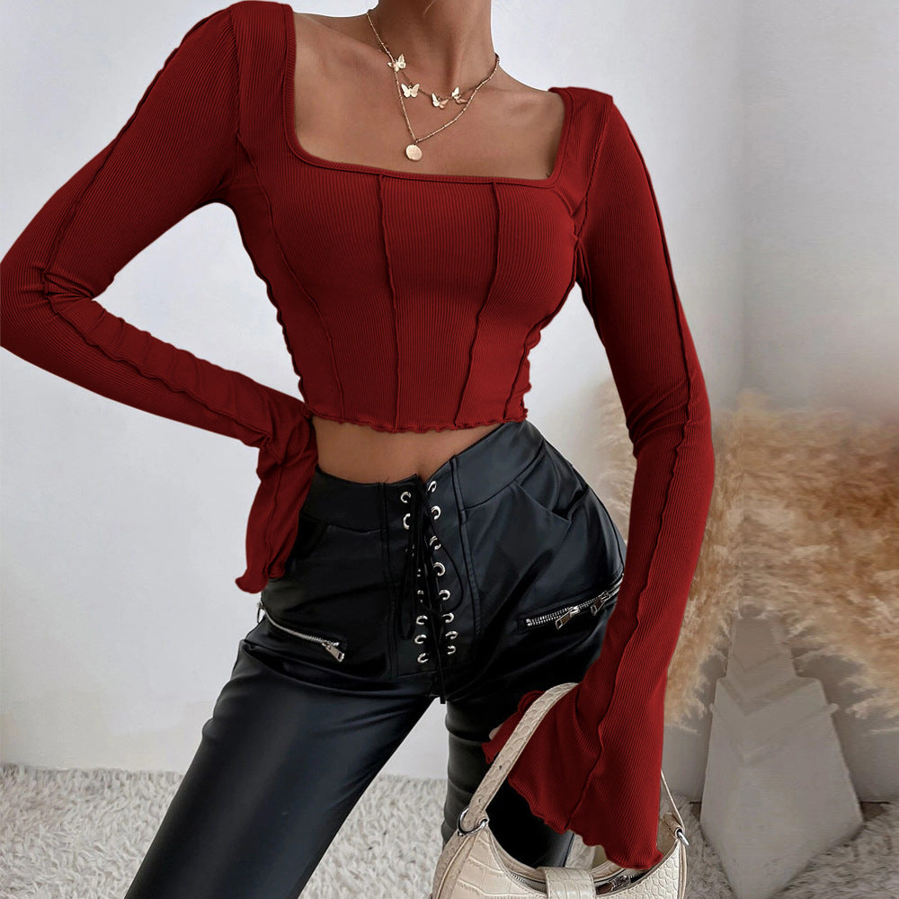 Sarah | Casual Crop Top
