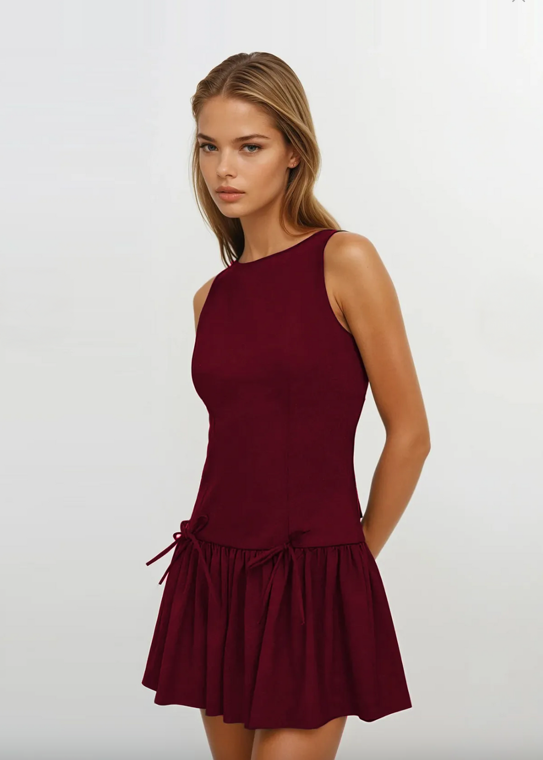 Valerie | Elegant Drop-Waist Dress
