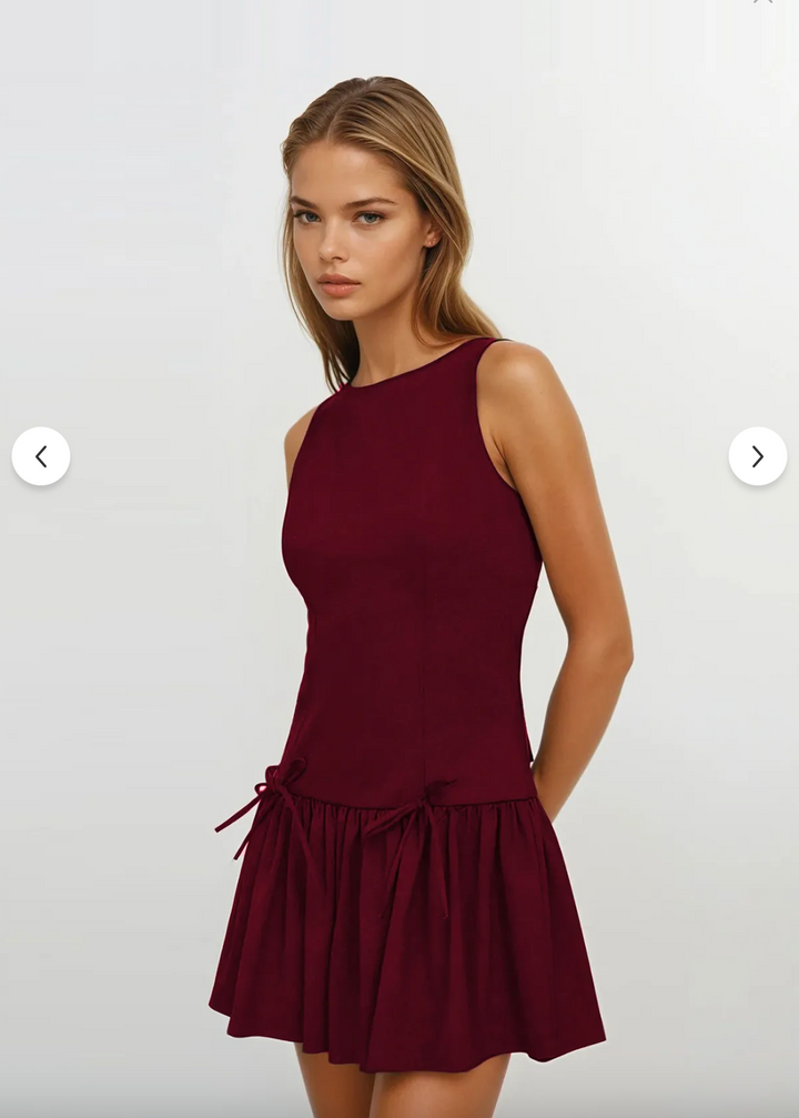 Valerie | Elegant Drop-Waist Dress