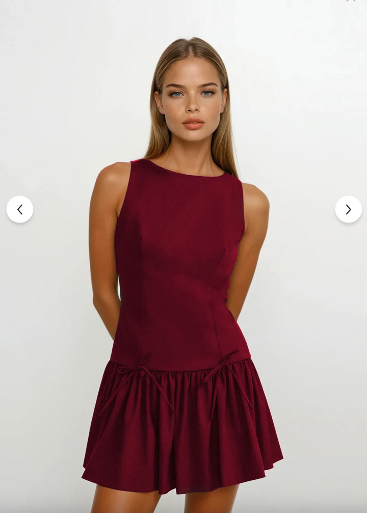 Valerie | Elegant Drop-Waist Dress