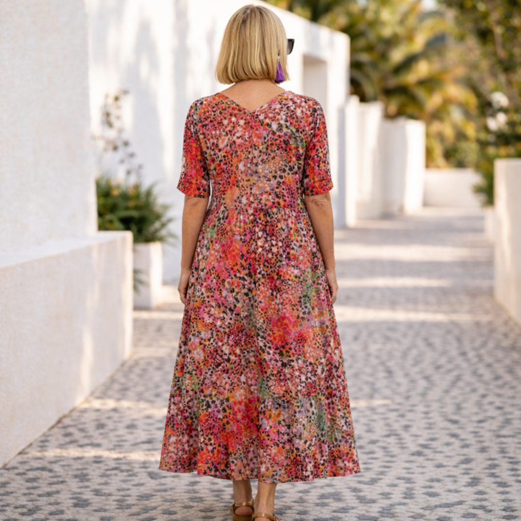 Joan | Elegant Midi Dress