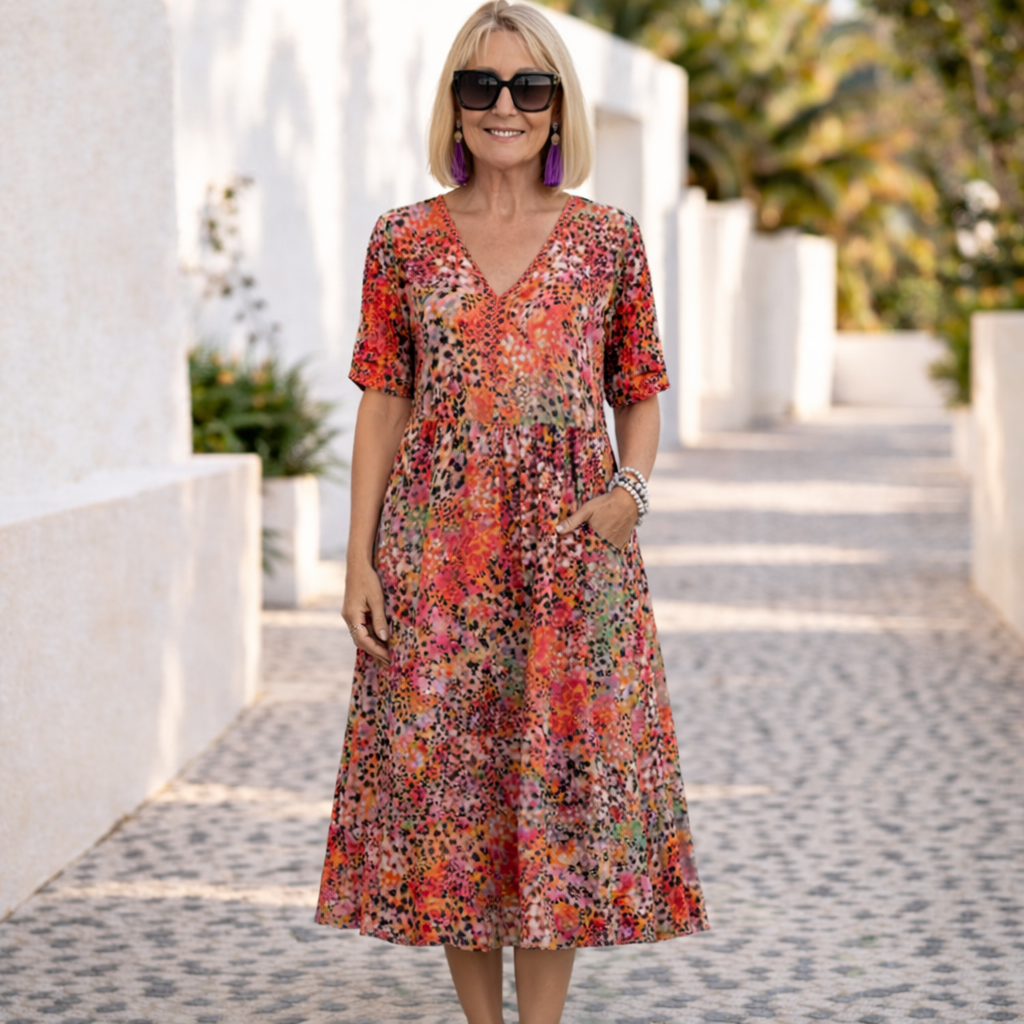 Joan | Elegant Midi Dress