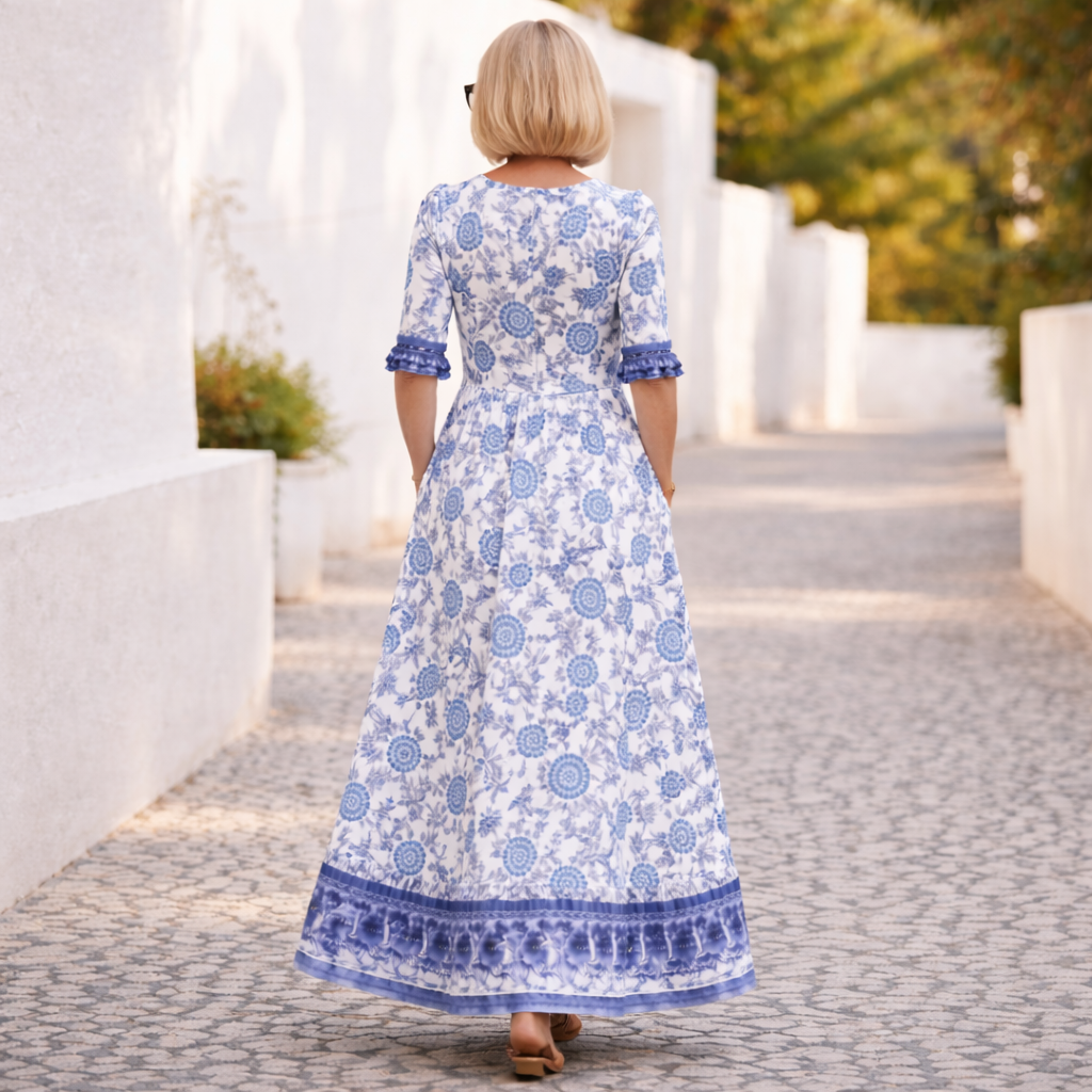Elora | Elegant Floral Dress