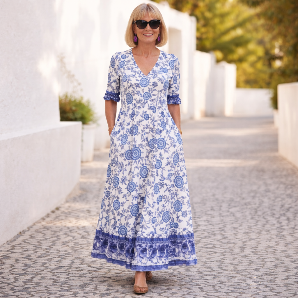 Elora | Elegant Floral Dress