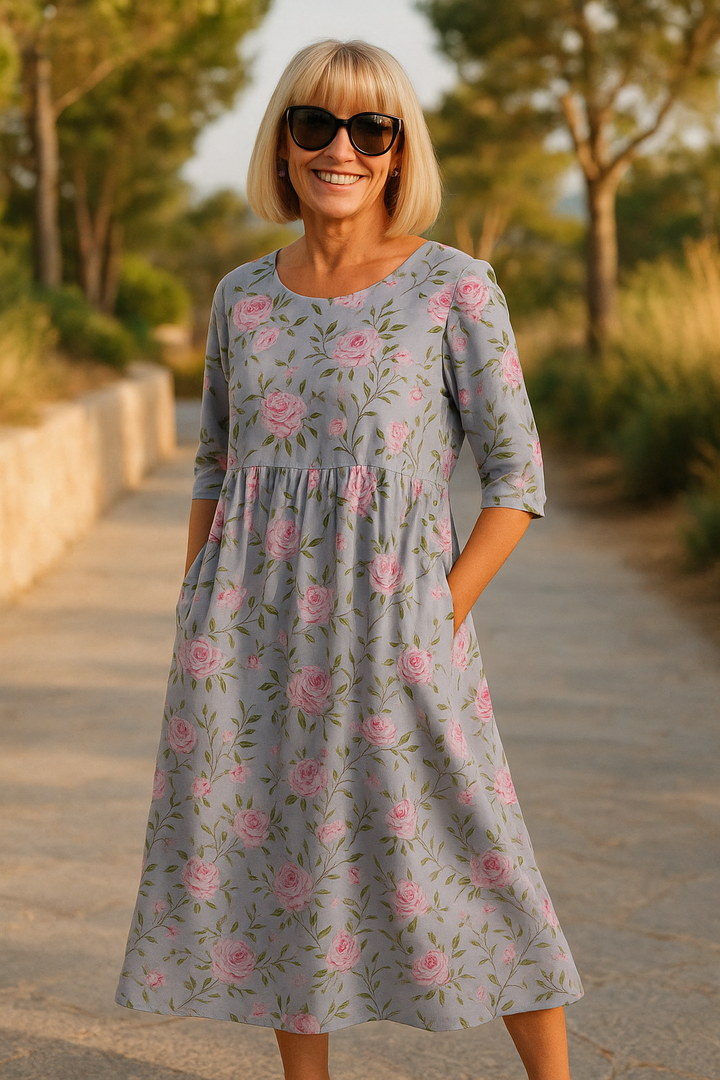 Lily | Effortless Comfort Midi Dress